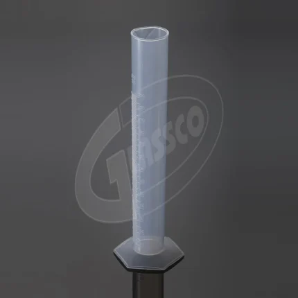 MEASURING CYLINDER, HEX BASE, POLYPROPYLENE, GRADUATED, CAPACITY  100ML